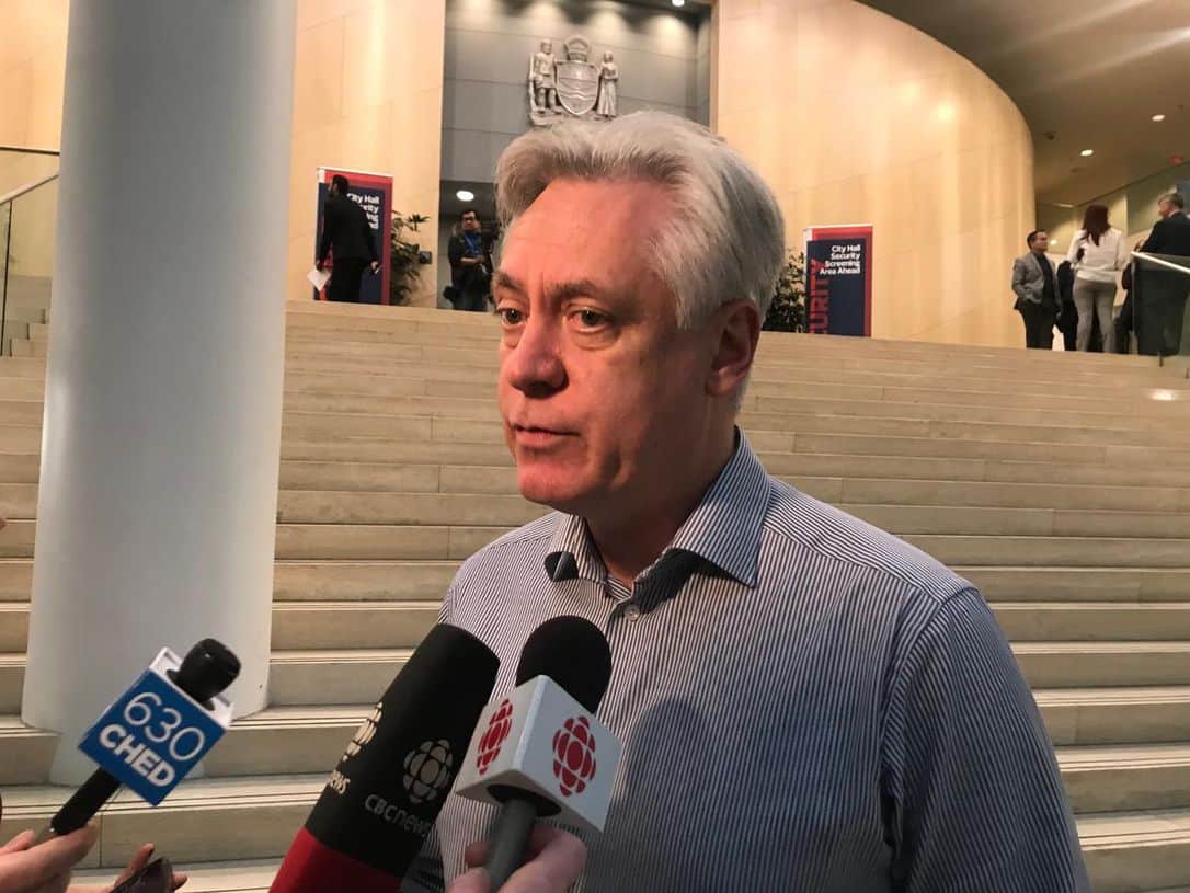 Edmonton city council begins public hearings on capital budget